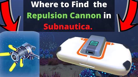 Subnautica repulsion cannon Barring leviathans, the repulsion cannon trivializes pretty much every enemy